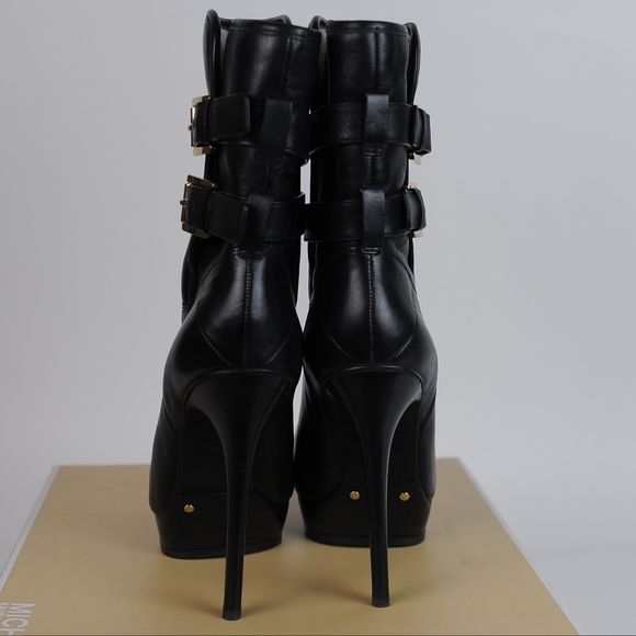 Michael Kors Leather/Shearling "MAE" boot size 10 - Picture 7 of 7